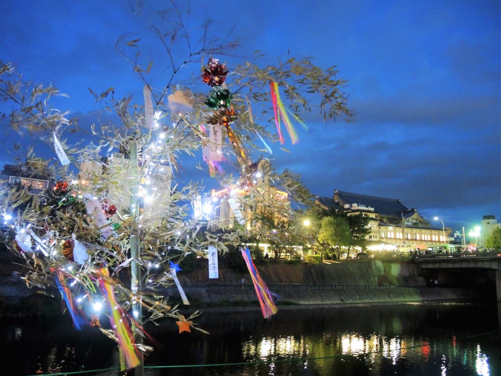 京都「京の七夕」鴨川納涼