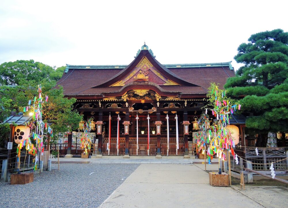 京都「北野天満宮」七夕