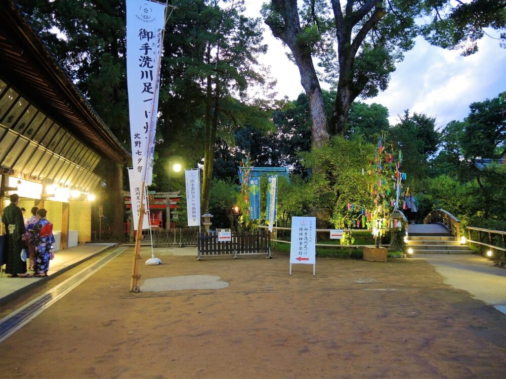 京都「北野天満宮」七夕