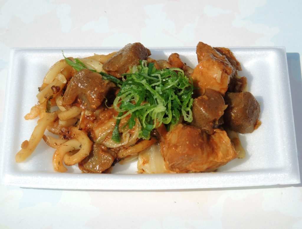 京都・蜃気楼・焼きうどん