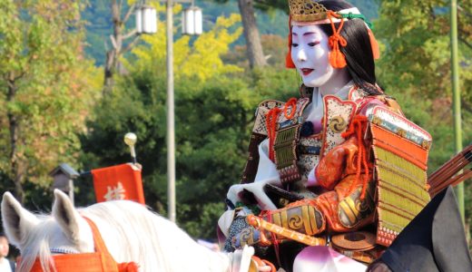 👘 2022 京都三大祭の一つ「時代祭」時代風俗行列の日程　Jidaimatsuri Festival KYOTO