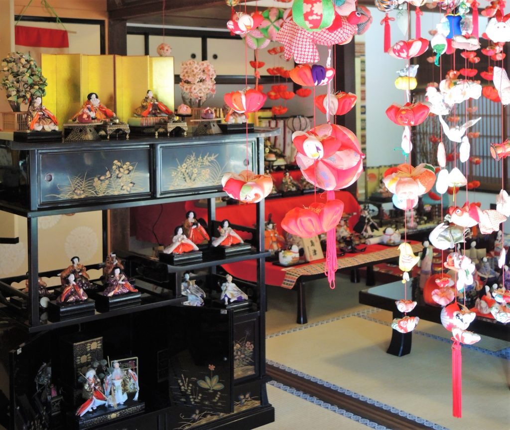 京都・法住寺・つり雛