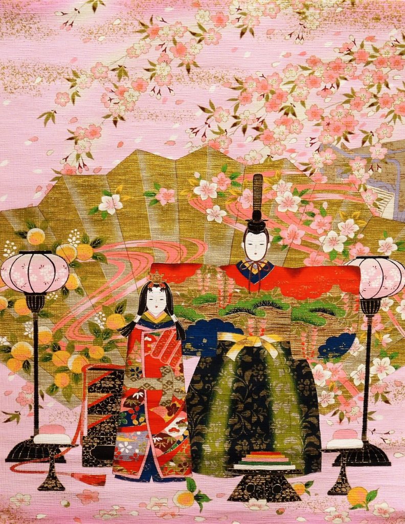 京都・お雛様・和紙