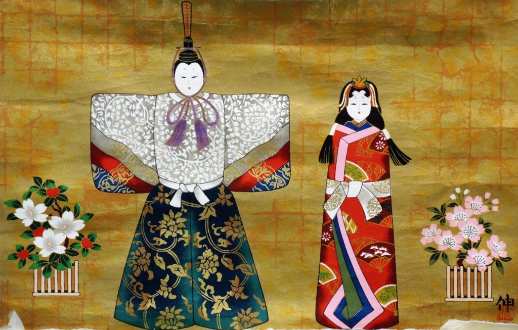 京都・お雛様・和紙