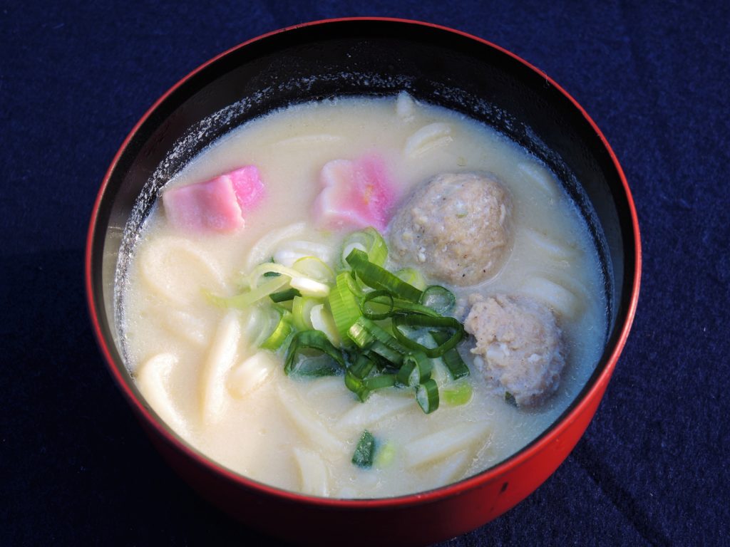京都・北野天満宮・梅苑・茶店・あかつきうどん