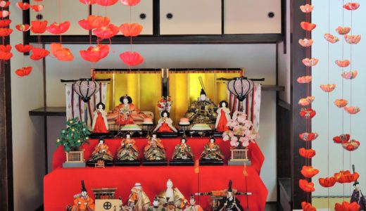 🎎2024 京都のひな祭り・法住寺・ひな人形「つり雛展」日程　Hinadoll Hojuji KYOTO