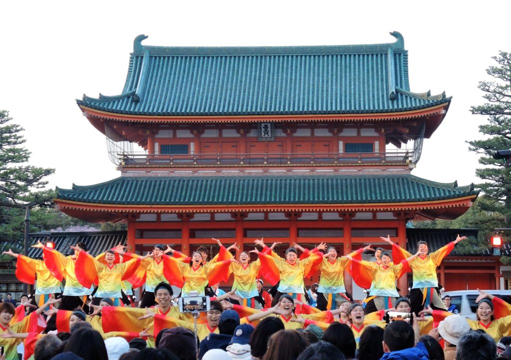 京都さくらよさこい・平安神宮・平安神宮Tacci