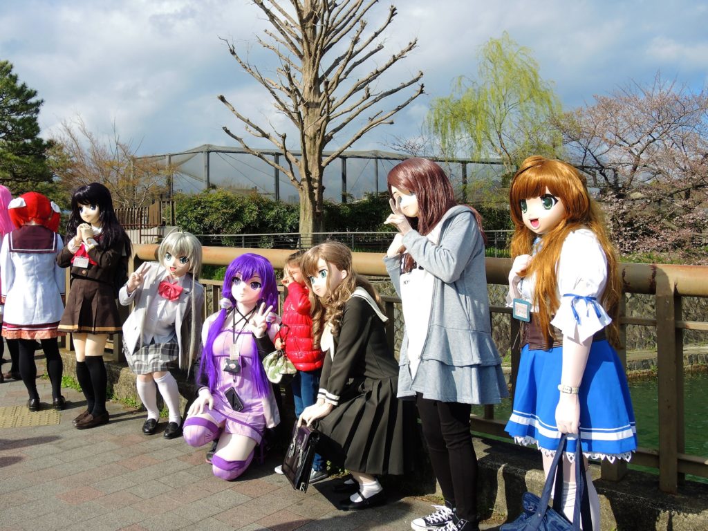 コスプレオフ会・京都のお花見
