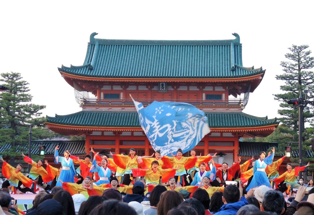 京都さくらよさこい・平安神宮・Tacci