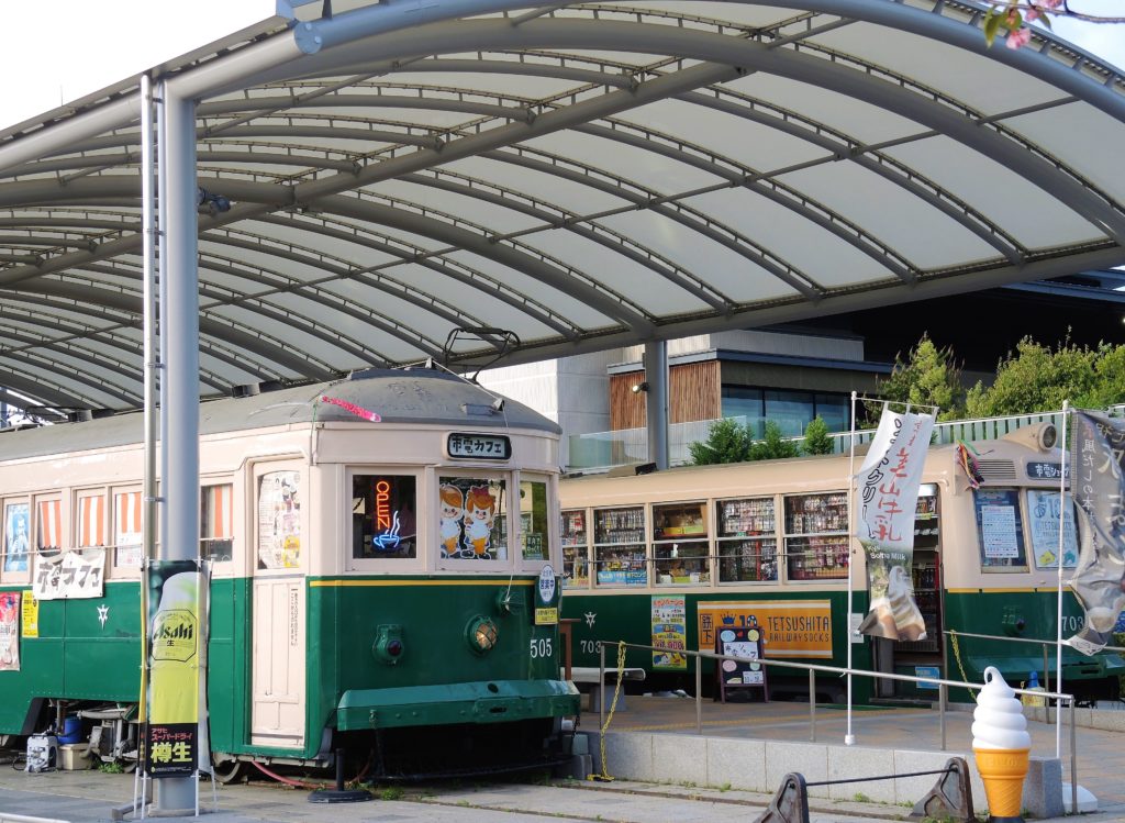京都・梅小路公園・市電ひろば・市電カフェ・市電ショップ