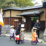 京都・熊野神社・神幸祭・お稚児さん