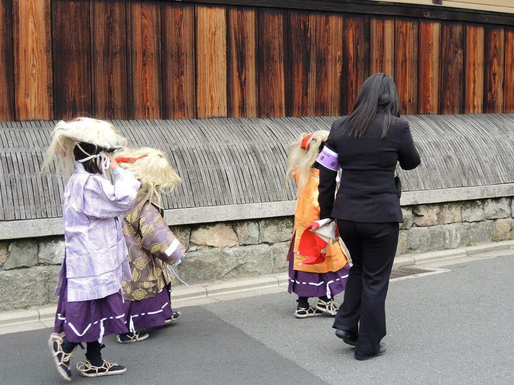 京都・熊野神社・神幸祭・稚児