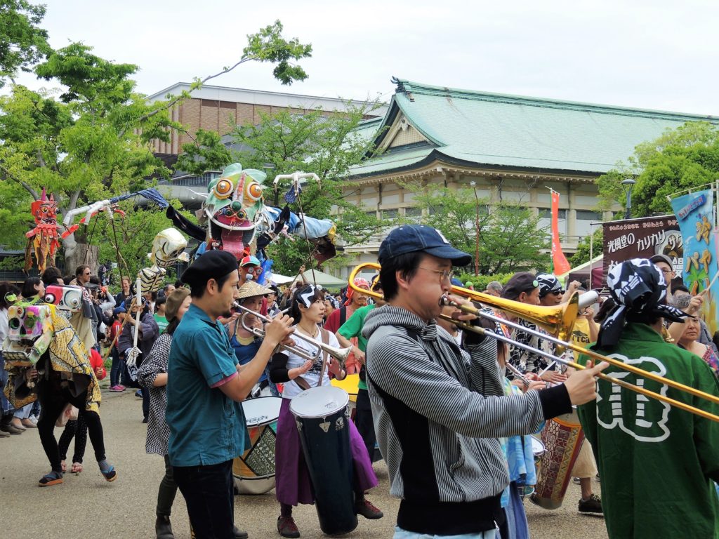 京都・キロンボ・イーリャのお祭り・岡崎公園
