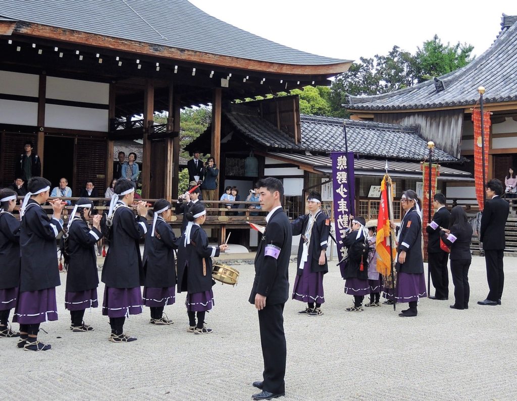 京都・熊野神社「神幸祭」聖護院にて