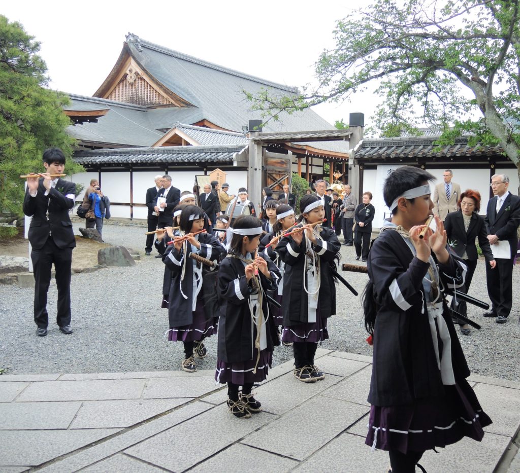 京都・熊野神社・神幸祭・熊野少年勤王隊