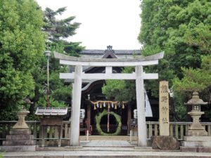 京都・熊野神社・夏越の祓・茅の輪