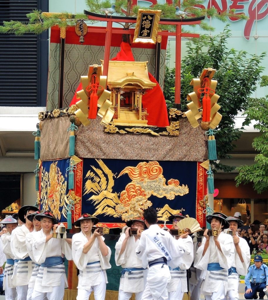 京都・祇園祭・後祭・八幡山