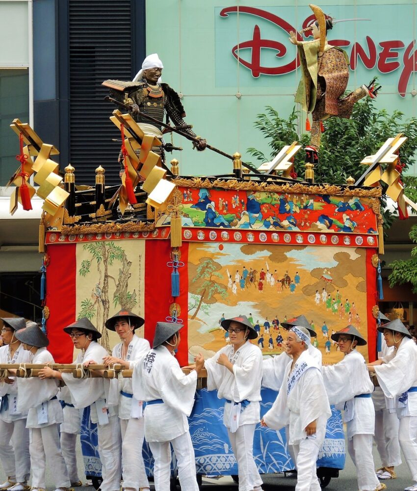 祇園祭「橋弁慶山」後祭