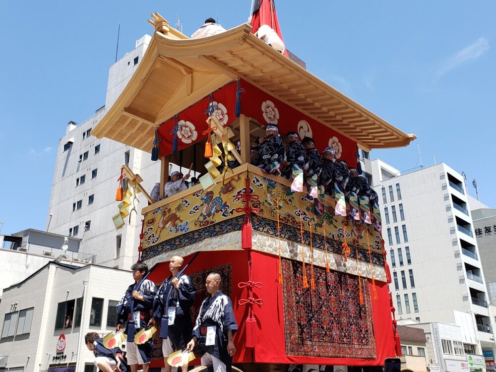京都「祇園祭」後祭・鷹山
