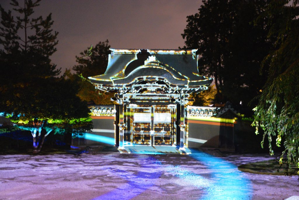 京都・高台寺・プロジェクションマッピング