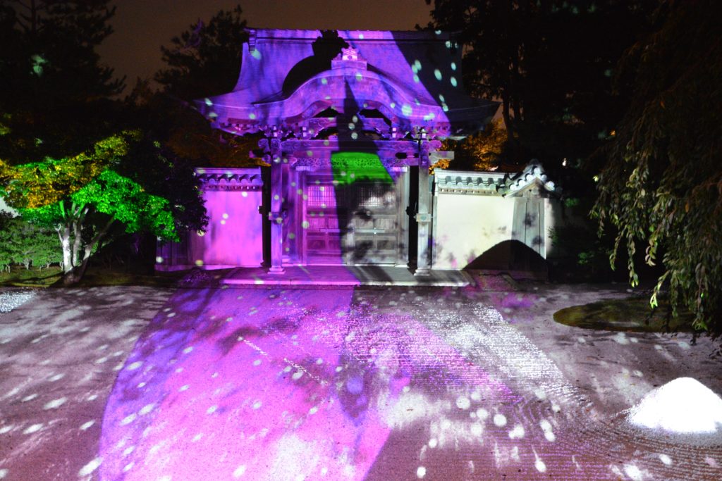京都・高台寺・プロジェクションマッピング