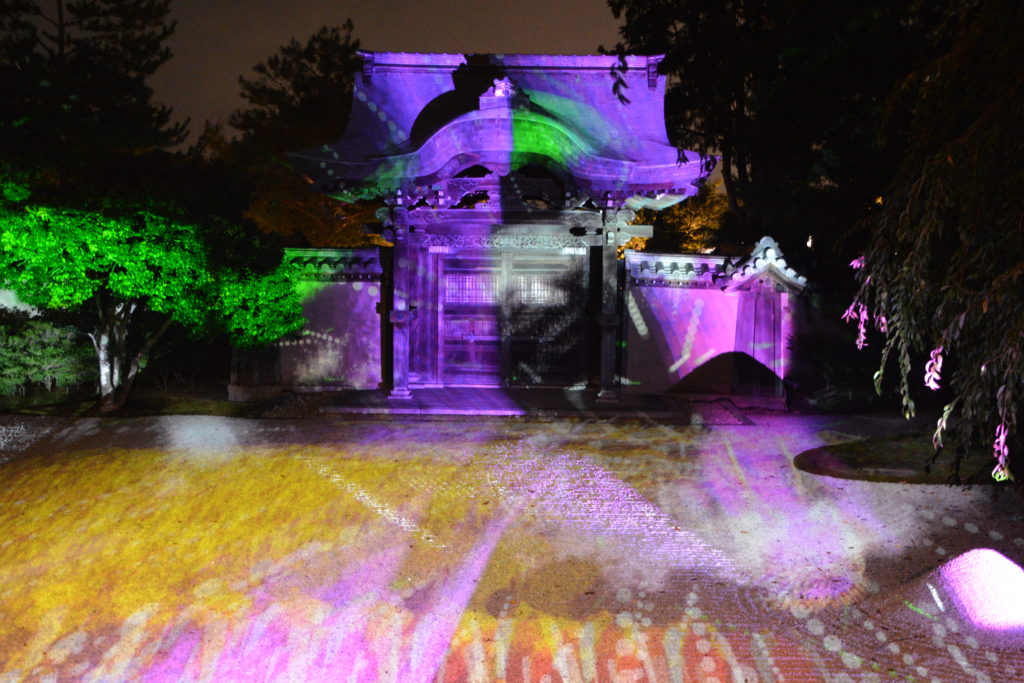 京都・高台寺・プロジェクションマッピング