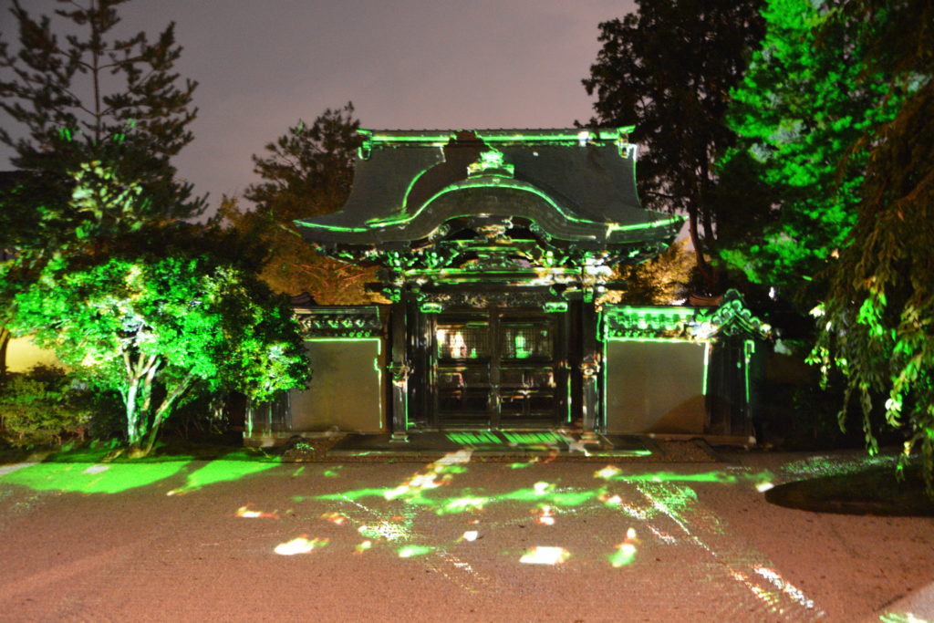 京都・高台寺・プロジェクションマッピング