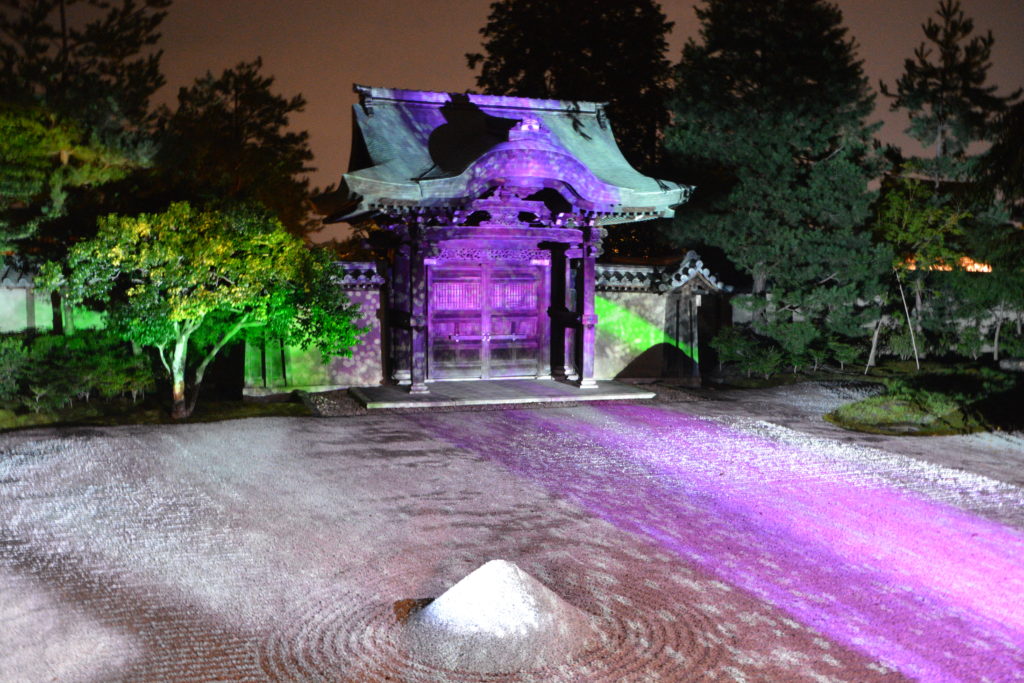 京都・高台寺・プロジェクションマッピング