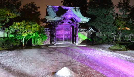 ✨2022年 京都「高台寺」夏の夜間拝観・ライトアップ・プロジェクションマッピング日程