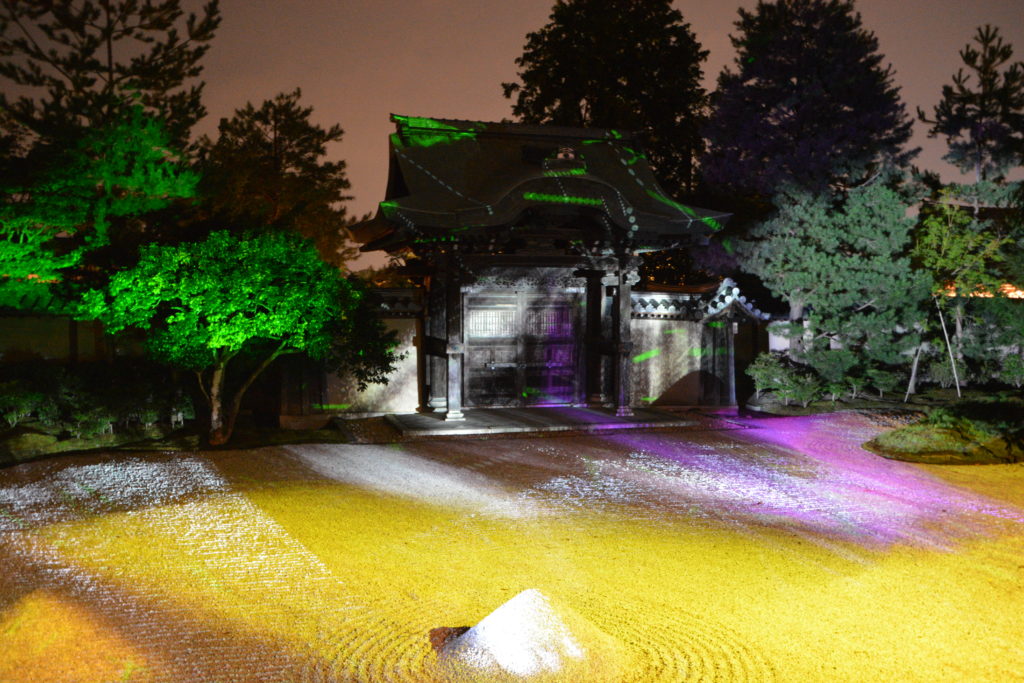 京都・高台寺・プロジェクションマッピング