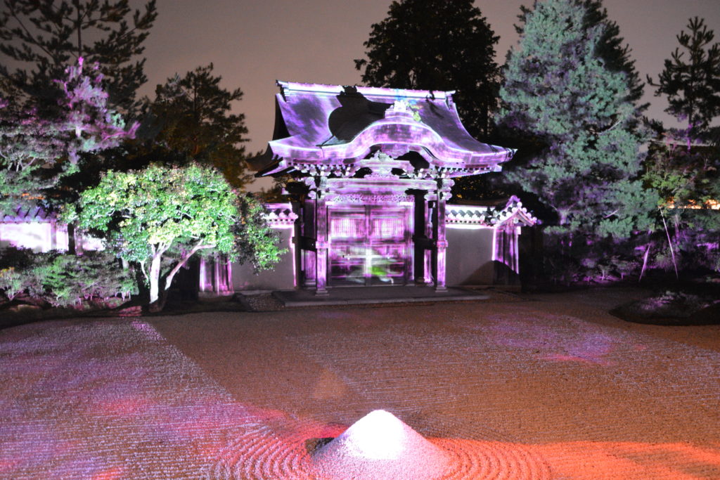 京都・高台寺・プロジェクションマッピング