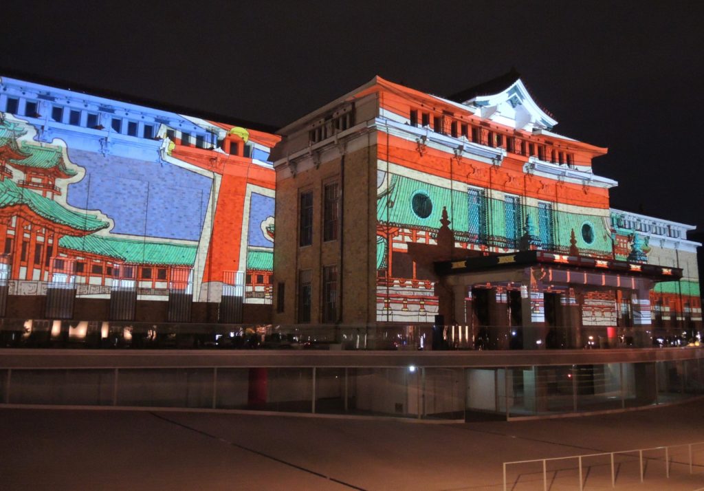 京都「岡崎ときあかり」プロジェクションマッピング・平安神宮賞