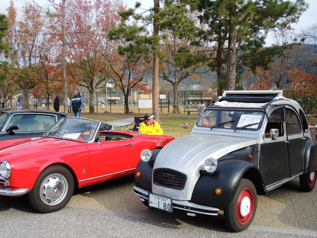 京都ヴィンテージカーフェスティバル・シトロエン・アルファロメオ