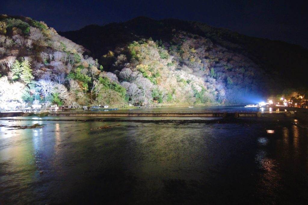 京都・嵐山花灯路・ライトアップ