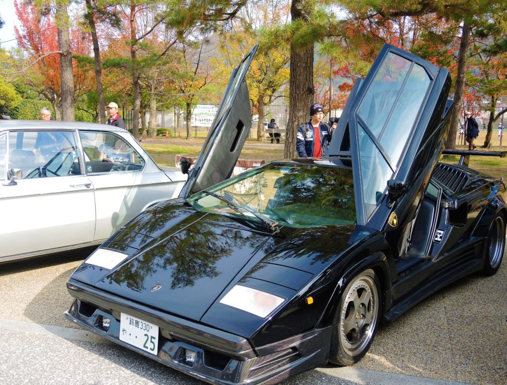 京都ヴィンテージカーフェスティバル・ランボルギーニ