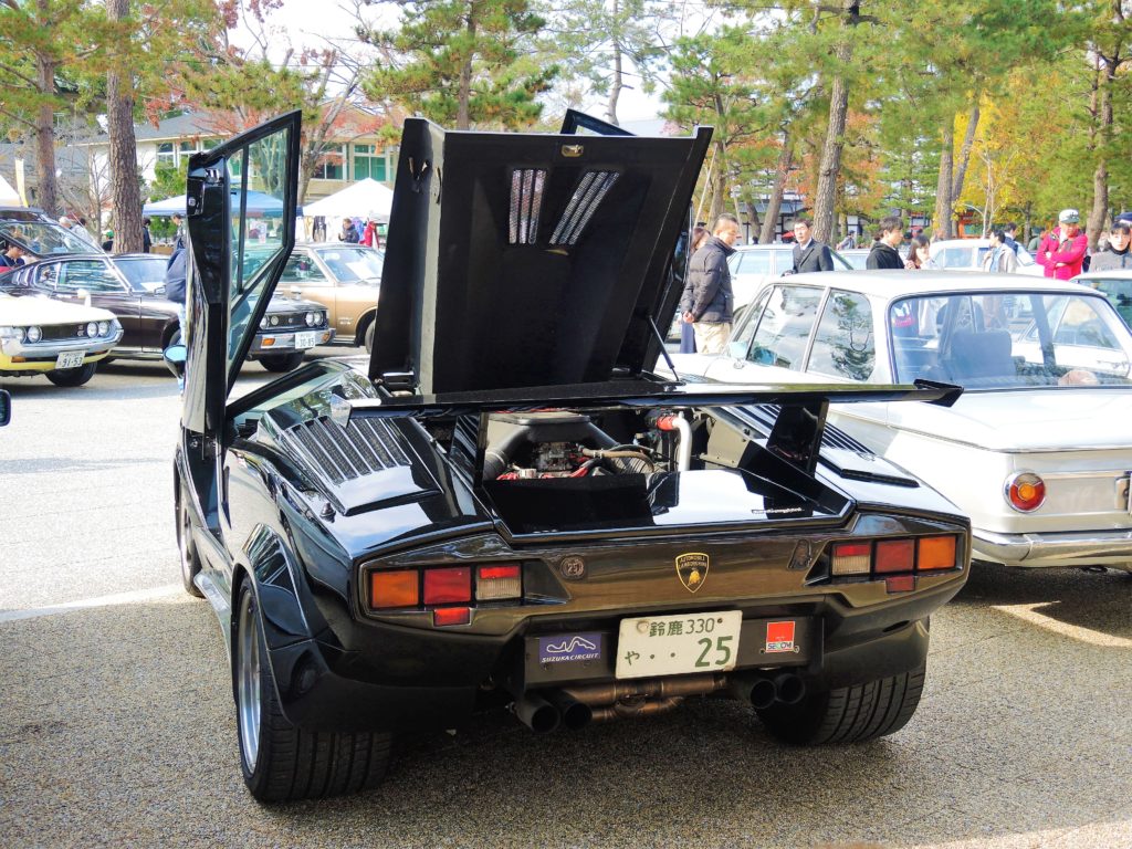 京都ヴィンテージカーフェスティバル・ランボルギーニ