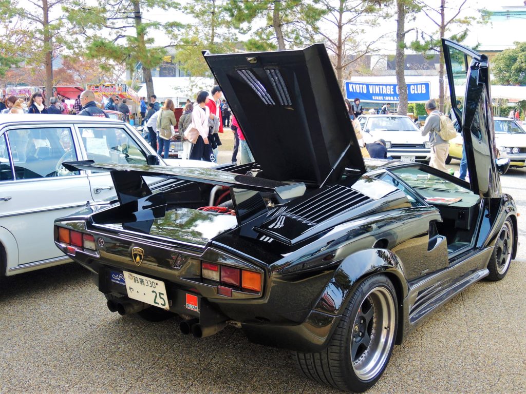京都ヴィンテージカーフェスティバル・ランボルギーニ