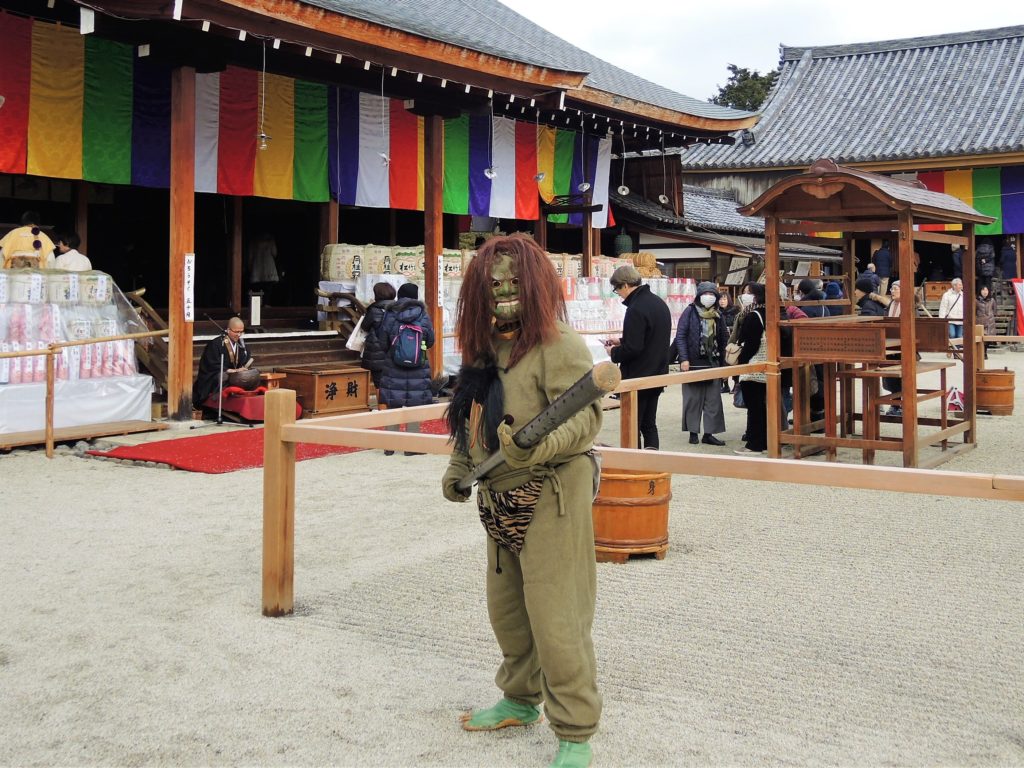 京都「聖護院」節分の鬼