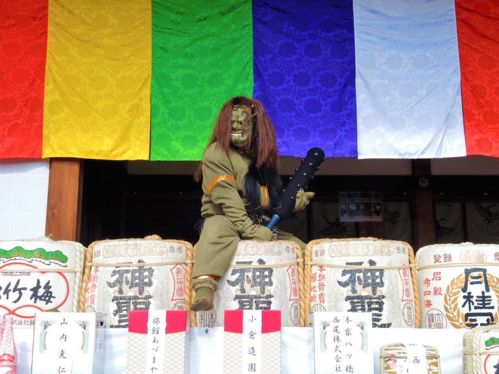 京都・聖護院・節分・鬼