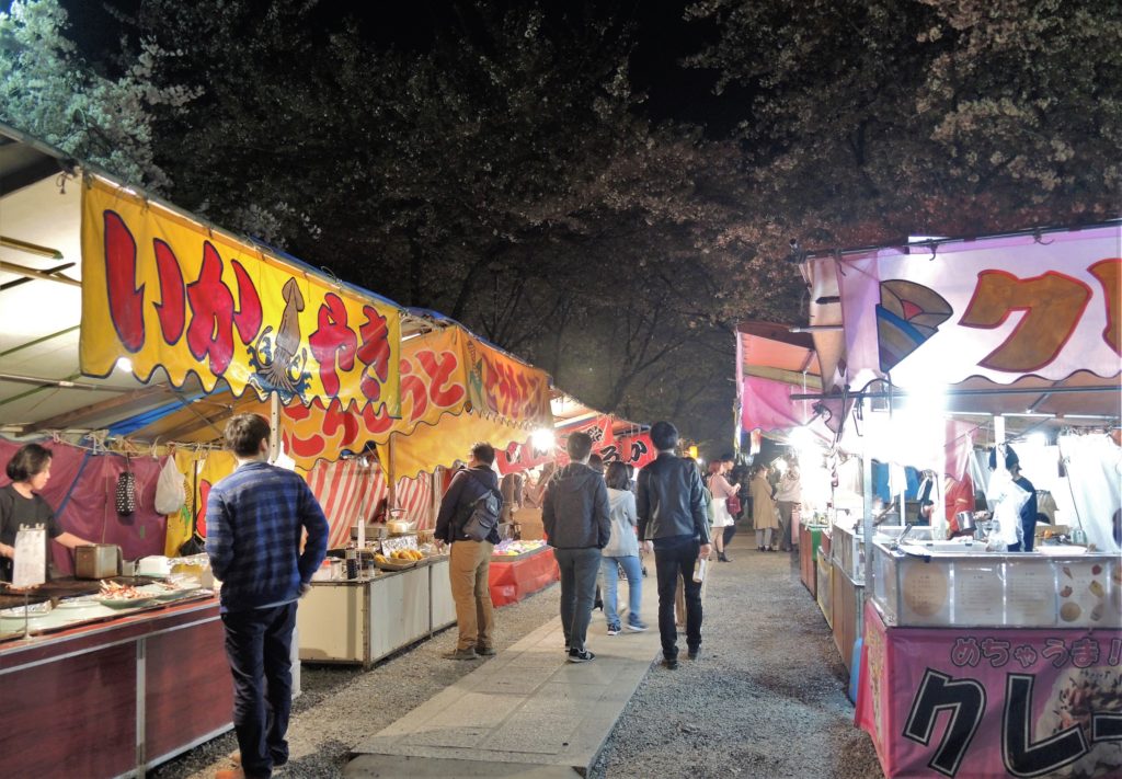 京都「平野神社」露店