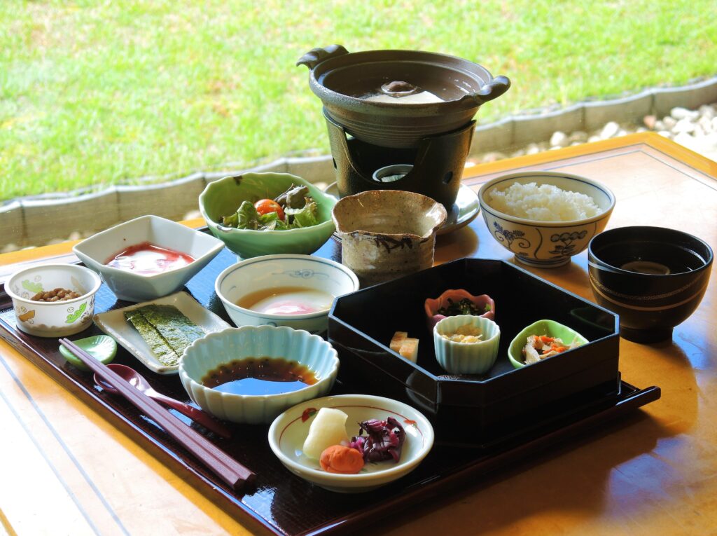 京都・嵐山・ご清遊の宿「らんざん」朝食