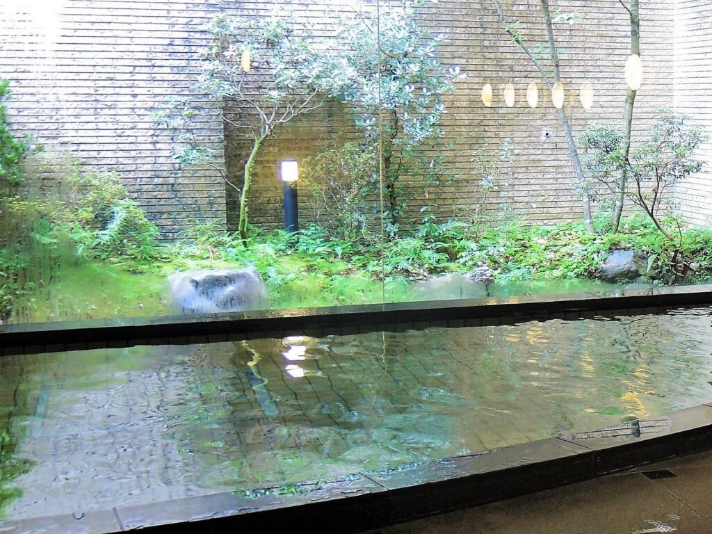 京都・嵐山・ご清遊の宿「らんざん」大浴場