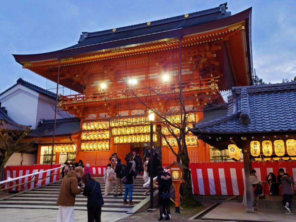 京都「八坂神社」南楼門