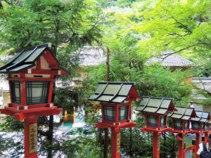 京都「貴船神社」参道
