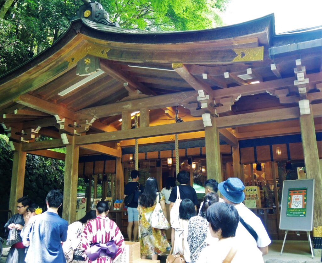 京都「貴船神社」本宮参拝