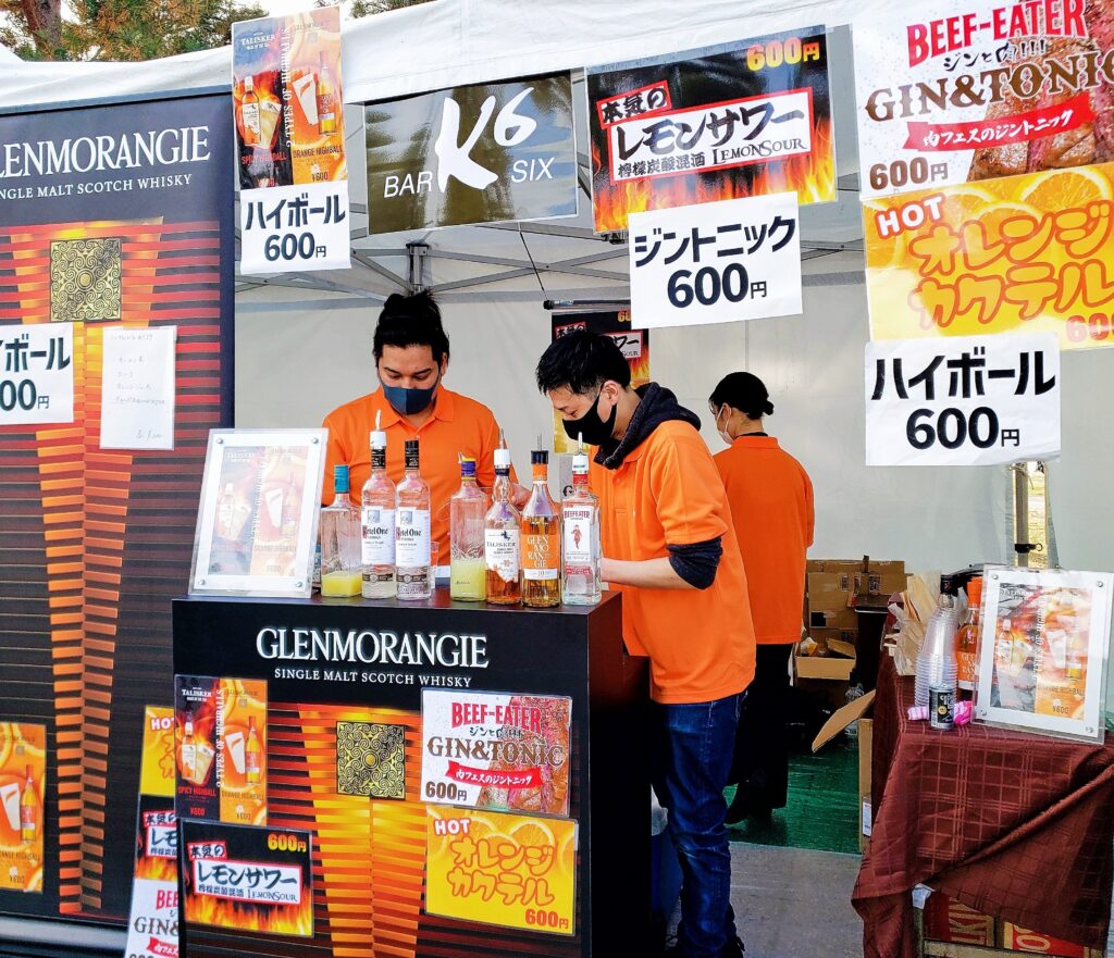 京都の肉deフェスティバル・BAR K ６ SIX