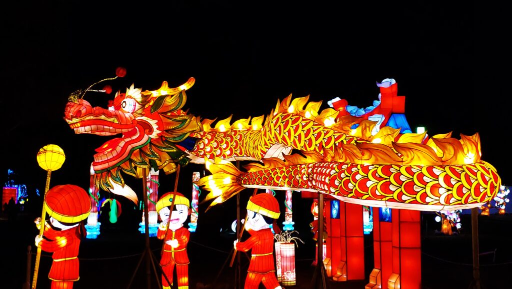 京都「萬福寺」ランタンフェスティバル