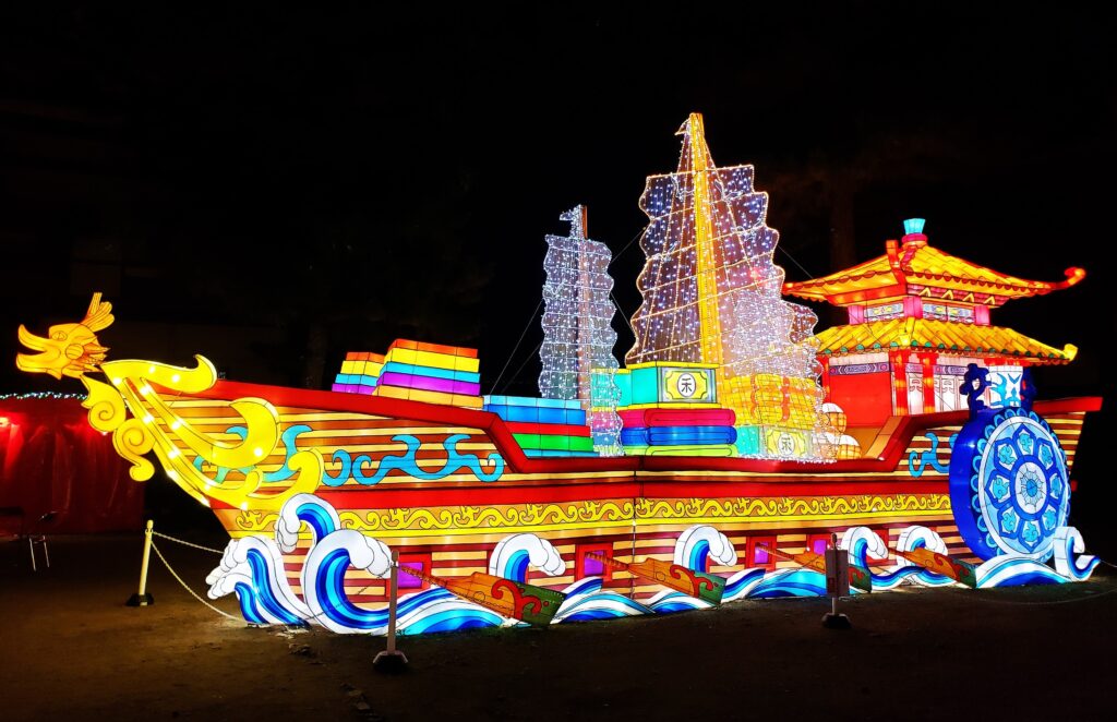 京都「萬福寺」ランタンフェスティバル