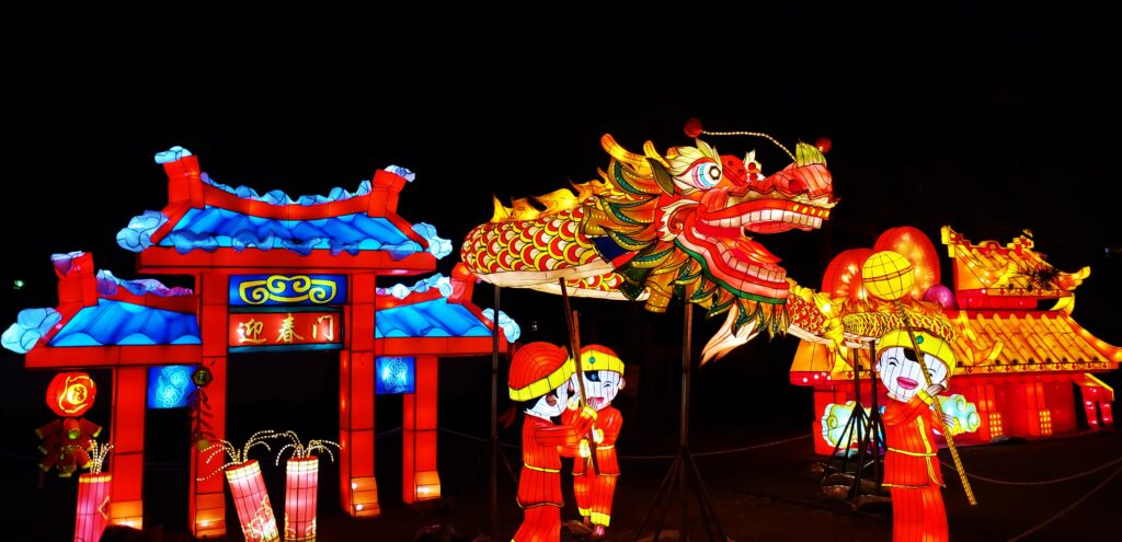 京都「萬福寺」ランタンフェスティバル