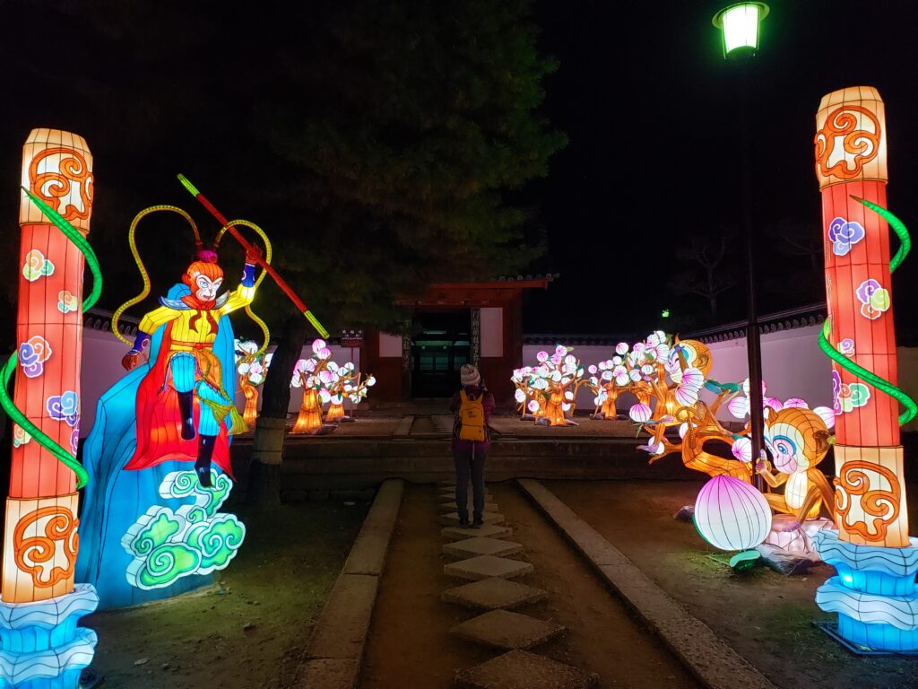 京都「万福寺」ランタンフェスティバル